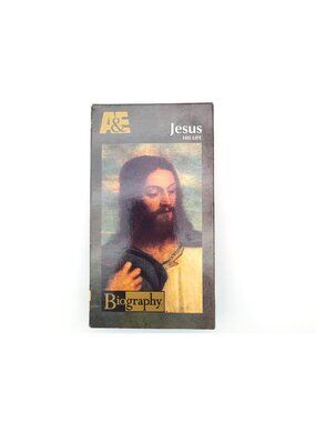 A&E Biography Jesus His Life VHS Documentary Religious History Video